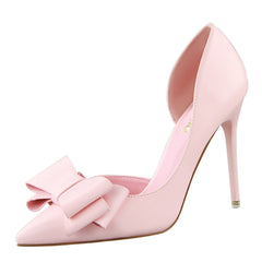 A pair of elegant stiletto heels showcasing refined design and sophistication for formal occasions.