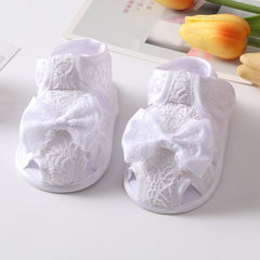 Newborn Baby Girls Shoes Cotton Cute Toddlers Soft Sole Butterfly-knot Princess Shoes Spring Autumn First Walkers Birthday Gift