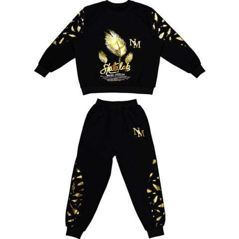 Elegant boys' sport suit designed for formal occasions and athletic events, combining style with comfort.