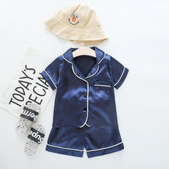 Elegant pajamas set featuring soft fabric and stylish design for ultimate comfort during sleep.