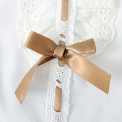 Newborn Baby Cute Bow Sleeveless Princess Dresses.