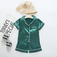 Elegant pajamas set featuring soft fabric and stylish design for ultimate comfort during sleep.