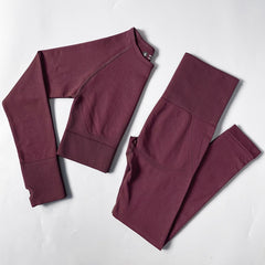Premium yoga set sportswear designed for comfort and performance during workouts.