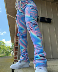 Elegant velvet joggers, perfect for both casual and upscale occasions, combining comfort with style.