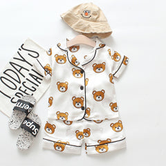 Elegant pajamas set featuring soft fabric and stylish design for ultimate comfort during sleep.
