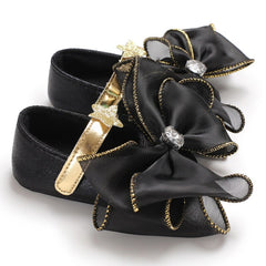 Newborn Girls Shoes Flowers Bow Baby Girl Dance Party Shoes Spring Autumn Toddler Footwear First Walkers