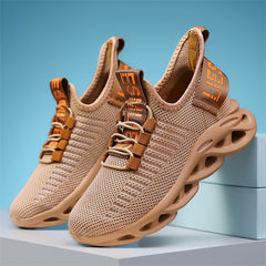 Breathable sports shoes designed for comfort and performance during athletic activities.