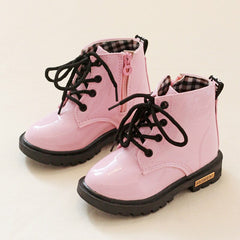 Children's sturdy boots designed for comfort and durability in outdoor adventures.