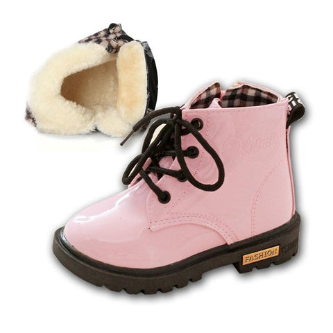 Children's sturdy boots designed for comfort and durability in outdoor adventures.