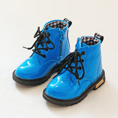 Children's sturdy boots designed for comfort and durability in outdoor adventures.