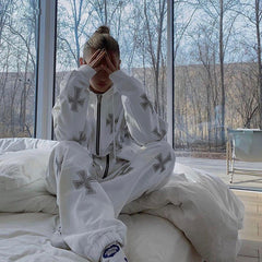 Stylish tracksuits designed for comfort and elegance, perfect for casual outings or workouts.