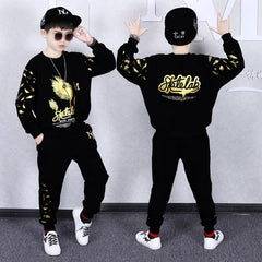 Elegant boys' sport suit designed for formal occasions and athletic events, combining style with comfort.