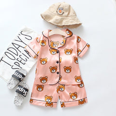 Elegant pajamas set featuring soft fabric and stylish design for ultimate comfort during sleep.