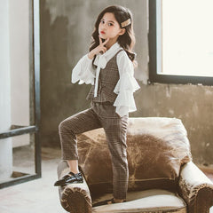 Stylish clothing collection for teen girls featuring trendy outfits and accessories.