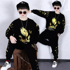 Elegant boys' sport suit designed for formal occasions and athletic events, combining style with comfort.