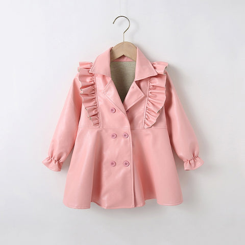 Stylish girls in leather jackets showcasing the latest trends in women's fashion for autumn.