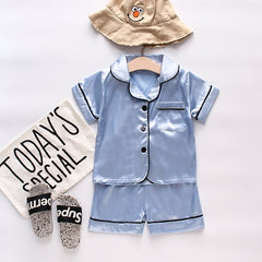 Elegant pajamas set featuring soft fabric and stylish design for ultimate comfort during sleep.