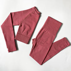 Premium yoga set sportswear designed for comfort and performance during workouts.