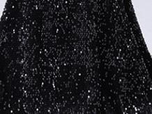 Elegant navy blue dress for girls, perfect for special occasions and formal events.
