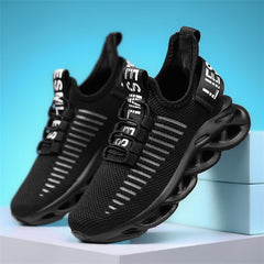 Breathable sports shoes designed for comfort and performance during athletic activities.
