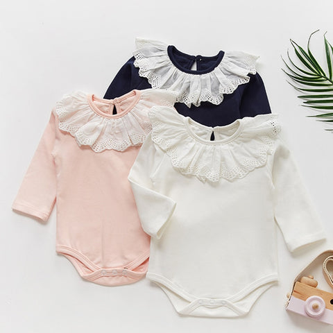 Baby Girl Romper Long Sleeve Clothes.