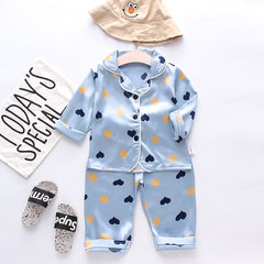 Elegant pajamas set featuring soft fabric and stylish design for ultimate comfort during sleep.