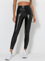 Rooftrellen PU Leather Leggings Women Sexy Hips Push Up Leggings Girls XXL Pants Pencil Pants High Waist Casual Leggings New.