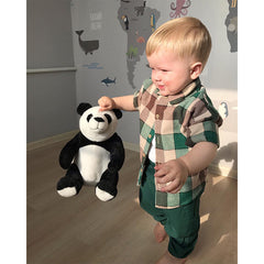 Children Clothing Sets Plaid Shirt + Pants for Baby Boys.