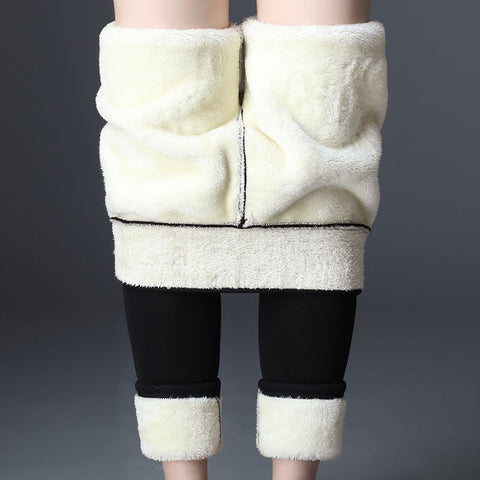 Warm thermal leggings for winter use, perfect for staying cozy during the cold season.
