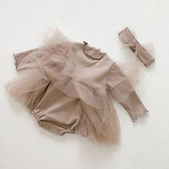 Baby Girl Romper Long Sleeve Clothes.