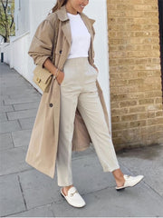 TRAF 2022 Pencil Women Pants 28 Color High Waist Pants for Women White Black Streetwear Woman Trousers Summer Office Wear Pants.
