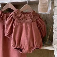Korean style baby bodysuits featuring adorable designs for comfortable and trendy infant wear.
