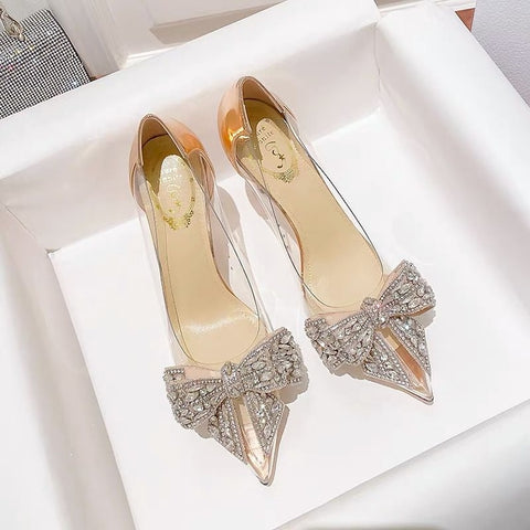 Elegant stiletto wedding shoes designed for grace and comfort on your special day.