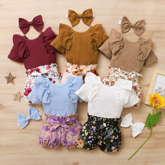 Newborn Baby Girl Clothes Set.