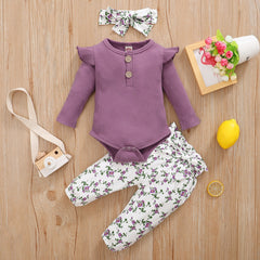 Newborn Baby Girl Clothes Set.