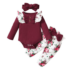 Newborn Baby Girl Clothes Set.