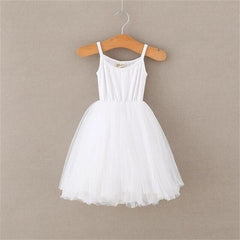 Black Sling Solid Color Tutu Ball Gown for Birthday.