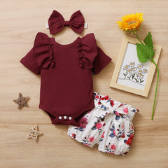 Newborn Baby Girl Clothes Set.