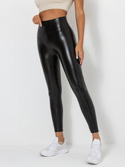 Rooftrellen PU Leather Leggings Women Sexy Hips Push Up Leggings Girls XXL Pants Pencil Pants High Waist Casual Leggings New.