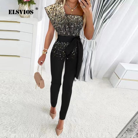 A sophisticated outfit demonstrating contemporary style and fashion trends for upscale events.