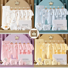 100% Cotton Kids Clothes Suit Unisex Infant Boys and Girls Clothing Set.