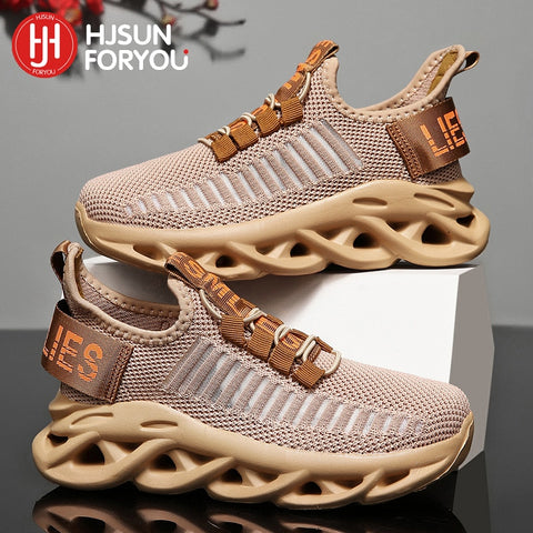 Breathable sports shoes designed for comfort and performance during athletic activities.