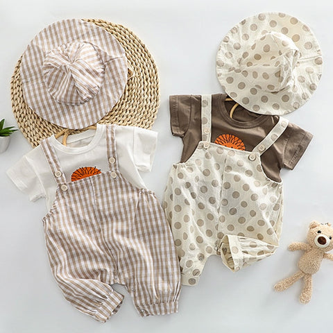 Korean style newborn baby clothing featuring soft fabrics and adorable designs for your little one.
