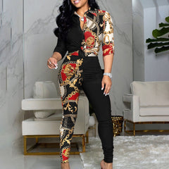 A sophisticated model showcasing the latest style trends in high fashion attire.