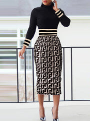 Elegant bodycon dress showcasing a fitted silhouette, perfect for formal occasions and stylish outings.