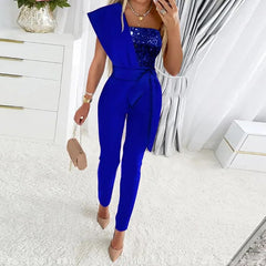 A sophisticated outfit demonstrating contemporary style and fashion trends for upscale events.