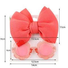 Stylish big bow sunglasses perfect for enhancing your summer fashion and protecting your eyes from the sun.
