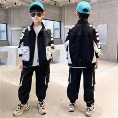 Elegant fashion clothing displayed in a modern boutique, showcasing the latest trends and styles.