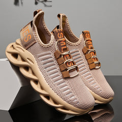 Breathable sports shoes designed for comfort and performance during athletic activities.