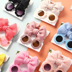 Stylish big bow sunglasses perfect for enhancing your summer fashion and protecting your eyes from the sun.
